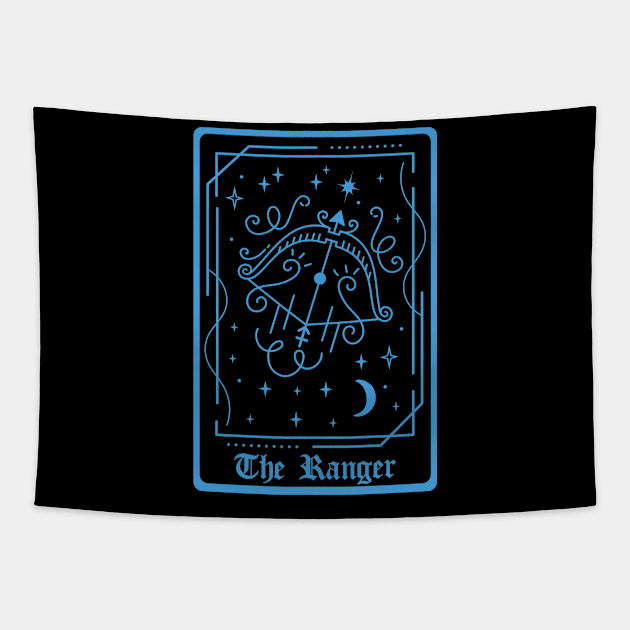 D&D Ranger Class Tarot Card Tapestry by Sunburst