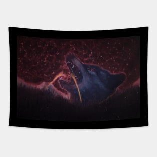 Fenrir Breaks Free Tapestry