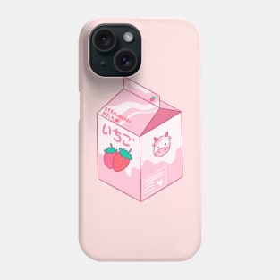 Kawaii Strawberry Milk Shake Phone Case