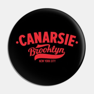 Canarsie Vibes NY  - Brooklyn, Apparel lettering Pin