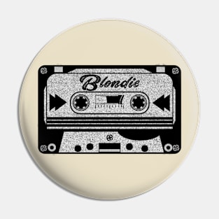 blondie cassette Pin