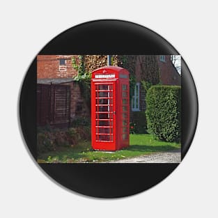 The Red Telephone Box Pin