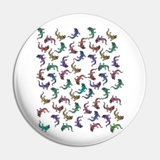 Lizard pattern Pin