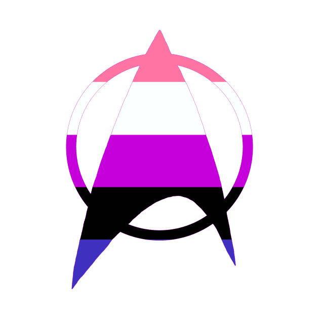 Genderfluid Starfleet Pride by EmceeFrodis