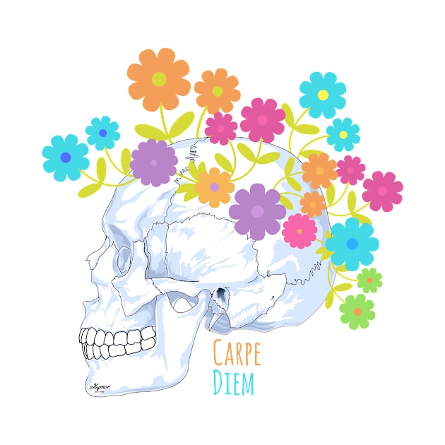 Skull Flower Carpe Diem (oXymor) by Meistler