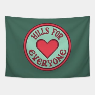 Hills For Everyone Tapestry