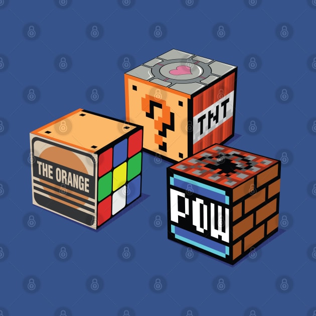 Geeky Cubes by d4n13ldesigns