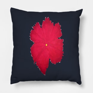 Red Flower Pillow