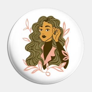 Flower Girl 4 Fall Pin