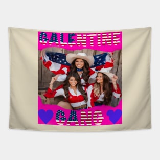 Galentine gang all American girls Tapestry