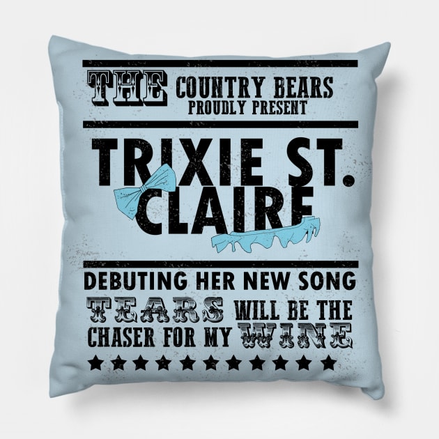 Trixie St. Claire Concert Pillow by itsajillyholiday