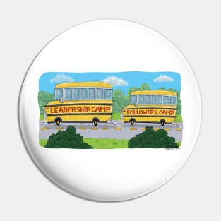 Leadership Camp and Followers Camp Pin