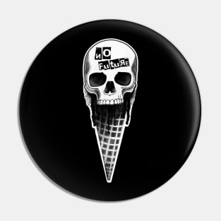 Death ice cream Pin