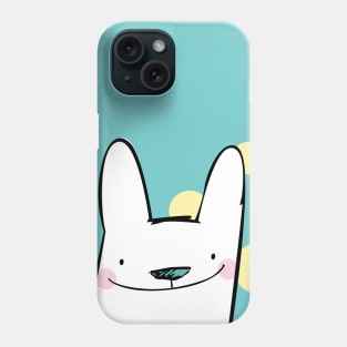 White rabbit Phone Case