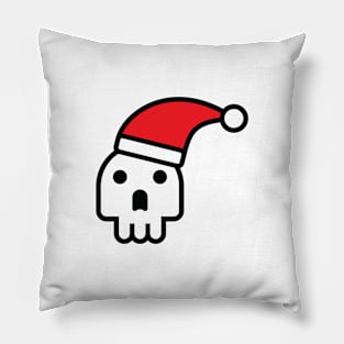 Santa Skull Pillow