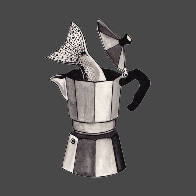 Fish in a Percolator by Robyn-Jade