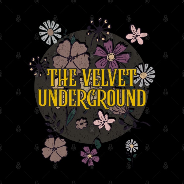 Aesthetic Underground Proud Name Flowers Retro Styles by BilodeauBlue