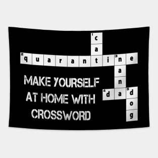 Secret crossword clue Tapestry