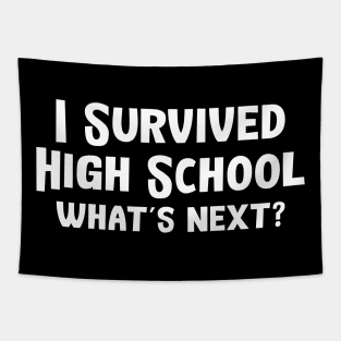 I Survived High School What's Next Tapestry