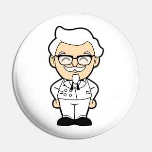 Happy Colonel Sanders Pin