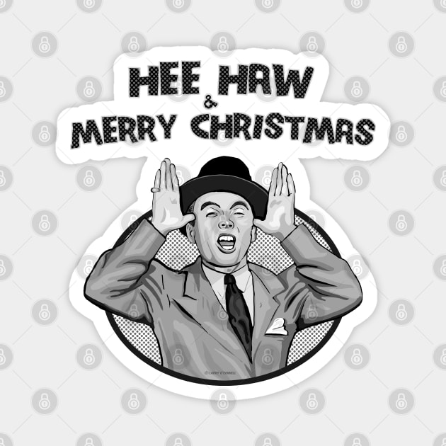 Hee Haw and Merry Christmas Magnet by FanboyMuseum