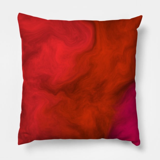 Pink/orange/red mix Pillow by tothemoons