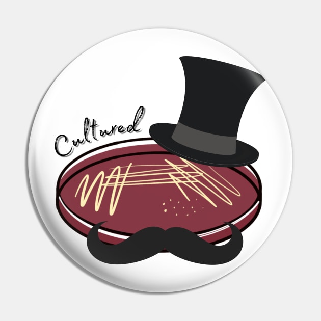 Microbiology- Cultured Pin by MicroMaker