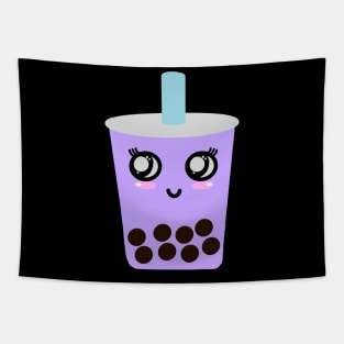 Happy taro boba Tapestry