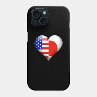 Half American Half Japanese - Gift for Japanese From Japan Phone Case