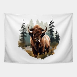 American Bison Tapestry