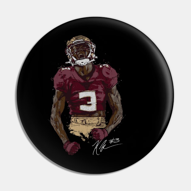 Kevin Knowles II College Illustration Pin by ClarityMacaws