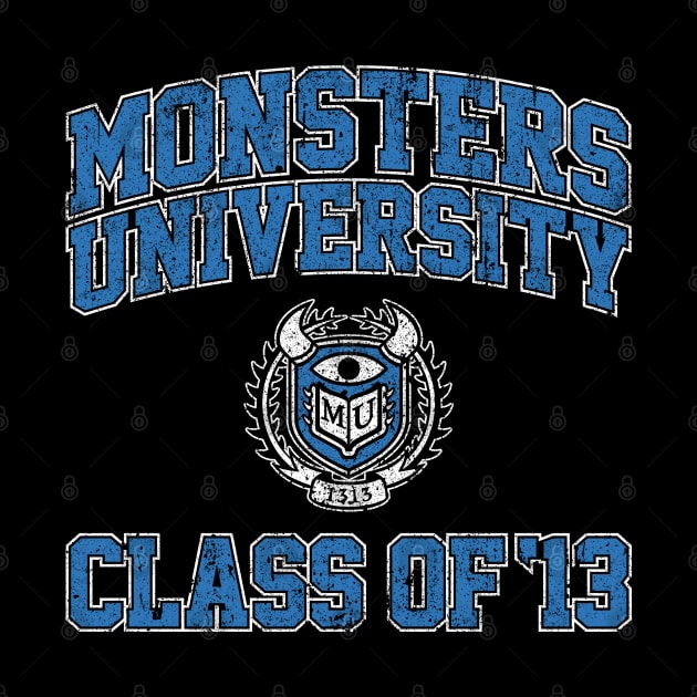 Monsters University Class of 13 by huckblade