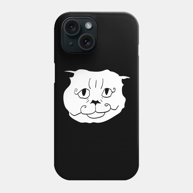 russian blue cat Phone Case by Max