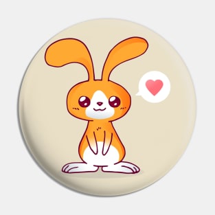 Cute Rabbit Pin