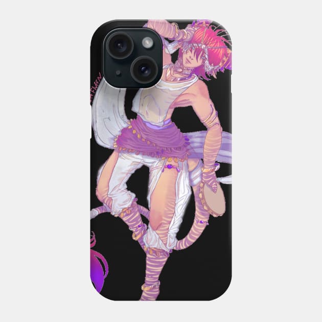 Feathered Dancer Phone Case by Azriel8Y8