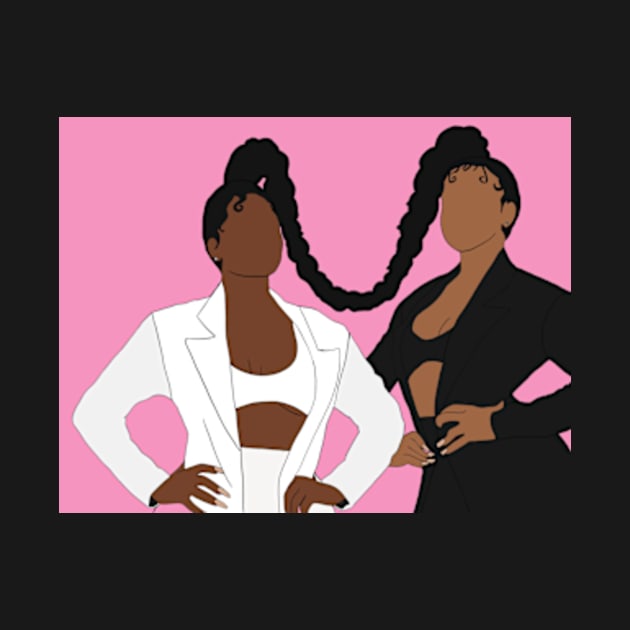 "From The 305" - City Girls fan art by tayelectronica