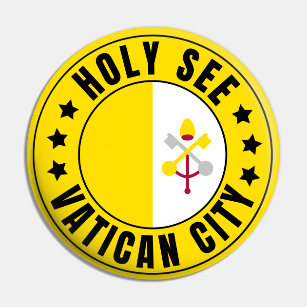 Vatican City Pin by footballomatic