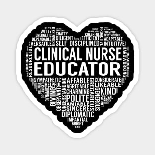 Clinical Nurse Educator Heart Magnet