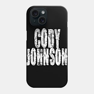 Cody Johnson whitecolor Phone Case