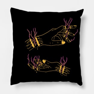 Neon Design Pillow