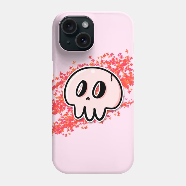 Pink Skull Phone Case by Aldyz