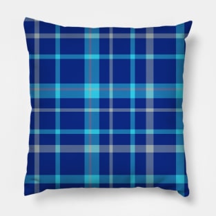 Frozen Pride Plaid Pillow