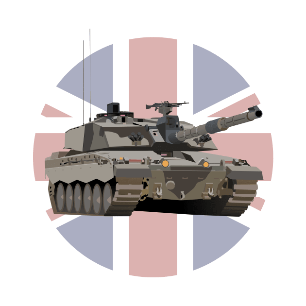 Challenger 2 British Battle Tank by NorseTech