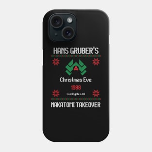 Hans Gruber's Christmas Eve 1988 Nakatomi Takeover Phone Case