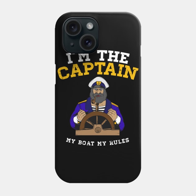 I'm the Captain Phone Case by Shirtbubble