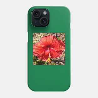 Red/Orange Hibiscus Phone Case