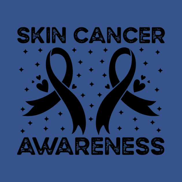 Skin Cancer Awareness by Geek-Down-Apparel