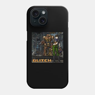 Glitch and her VND-1R Vindicator Battlemech Phone Case