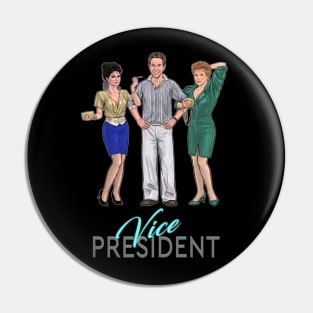 Vice President for Dark Tees Pin