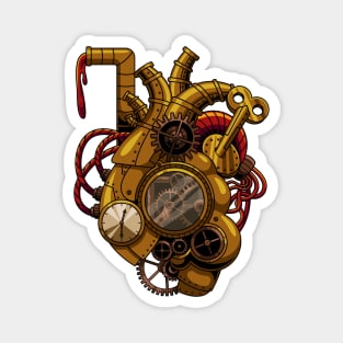 heart steampunk Magnet